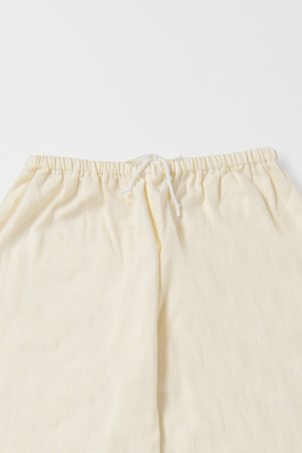 Warm gauze pajamas ladies lemon stripe 