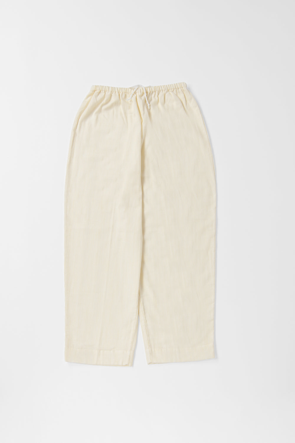 Warm gauze pajamas ladies lemon stripe 