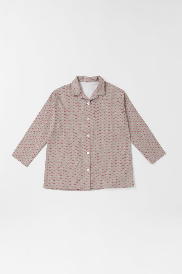 あたたかいガーゼパジャマ　レディス<br>芽