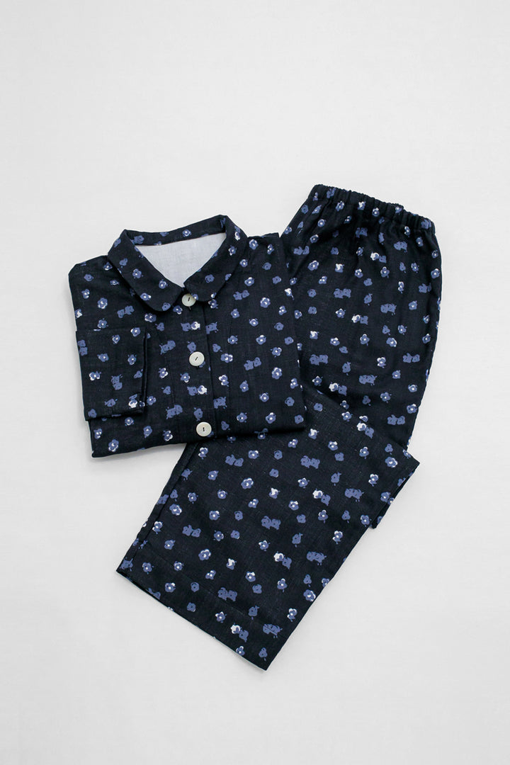 あたたかいガーゼパジャマ<br>レディス　はな