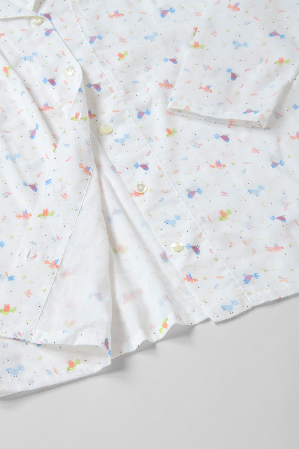 ガーゼパジャマ<br>レディス<br>bird