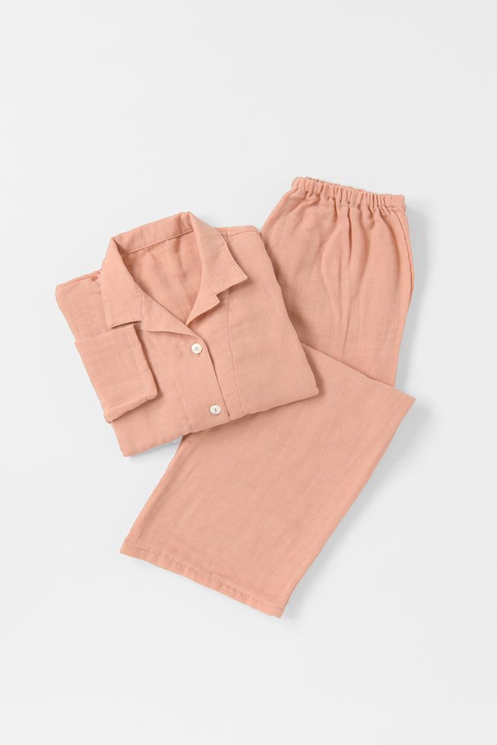 あたたかいガーゼパジャマ<br>レディス