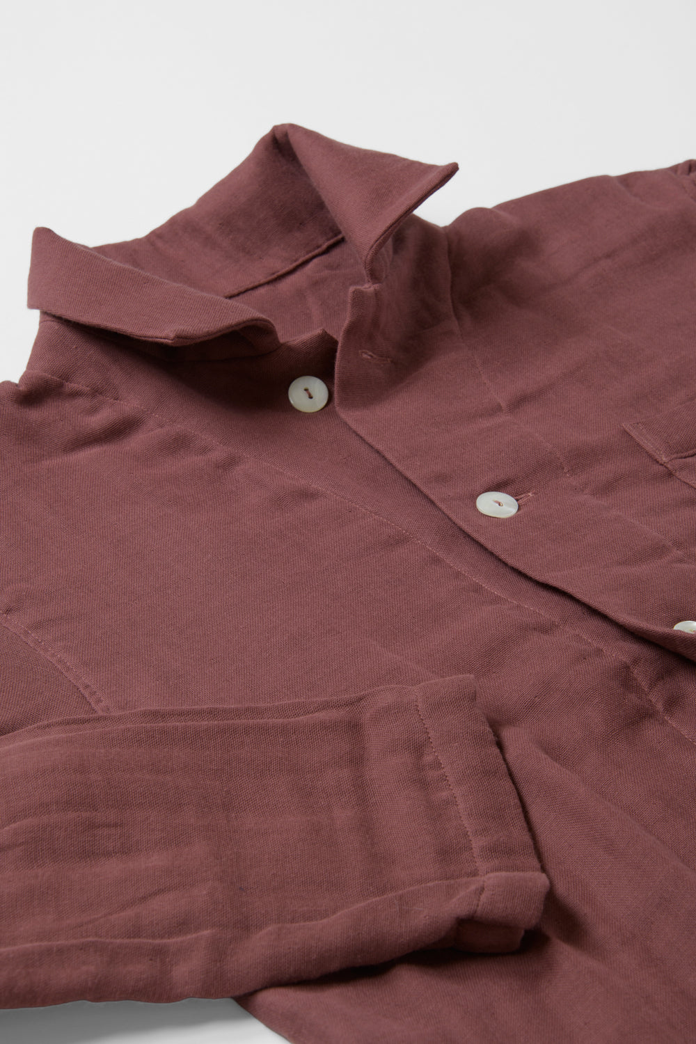 あたたかいガーゼパジャマ<br>メンズ<br>綿ワッシャー　ブラウン