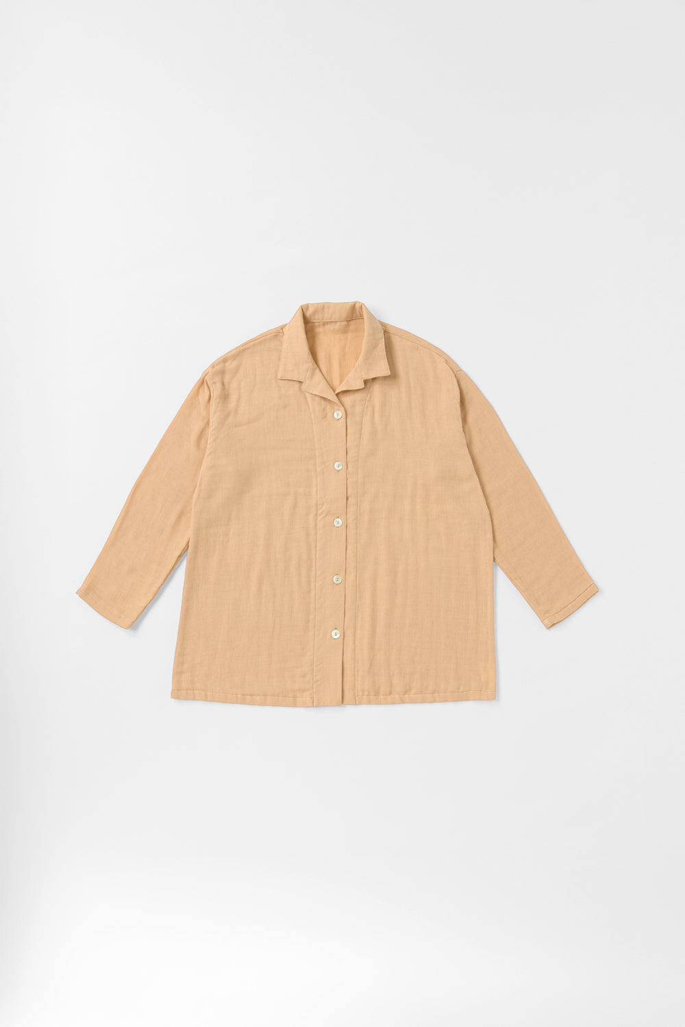 あたたかいガーゼパジャマ<br>レディス<br>小麦色