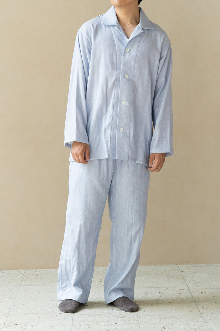Gauze pajamas mens<br> green