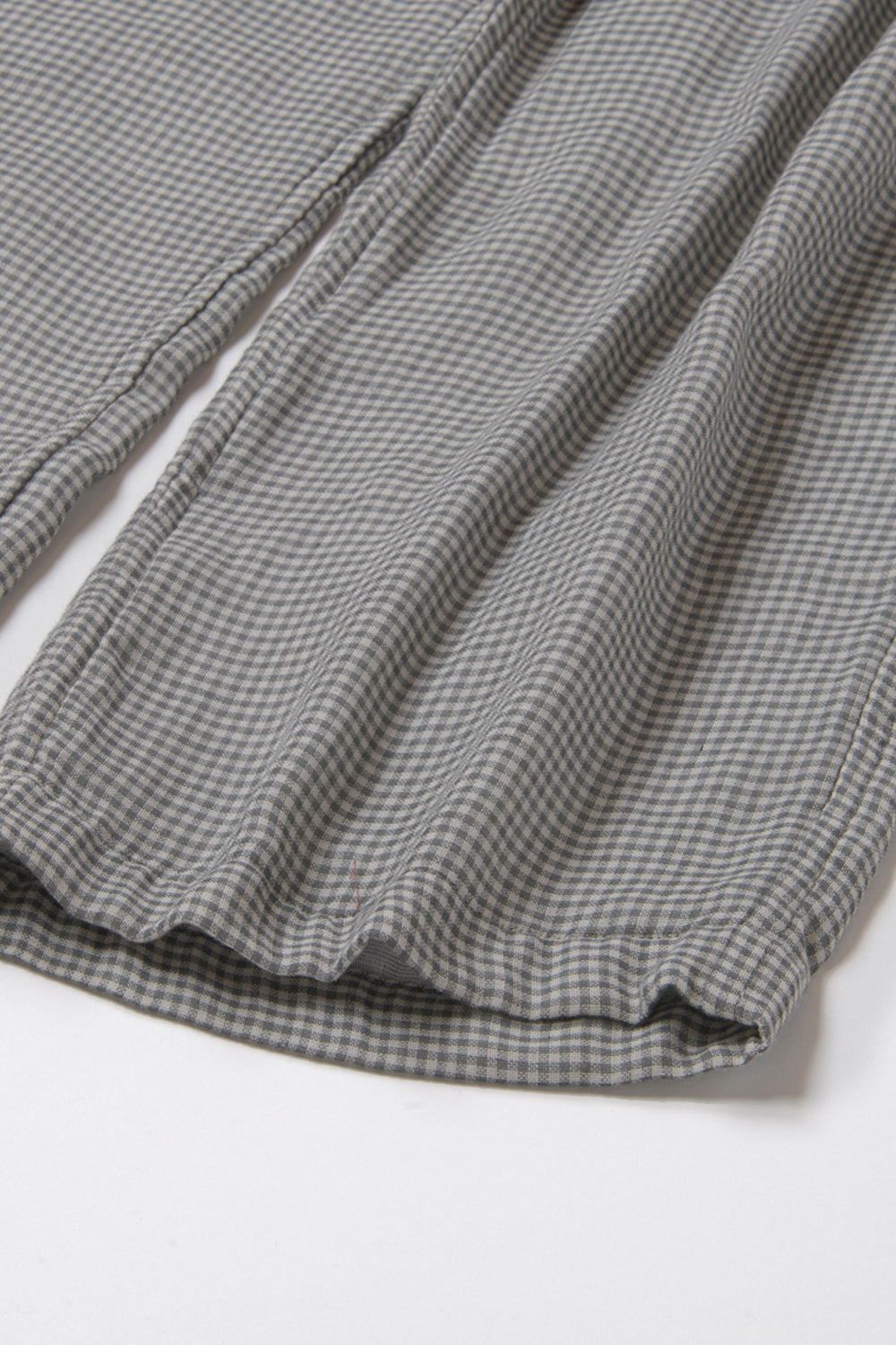 あたたかいガーゼパジャマ<br>メンズ<br>グレーチェック