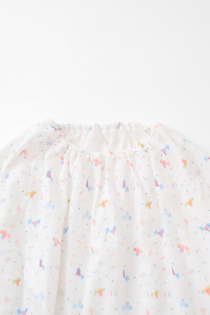 Smock dress ladies<br>flower