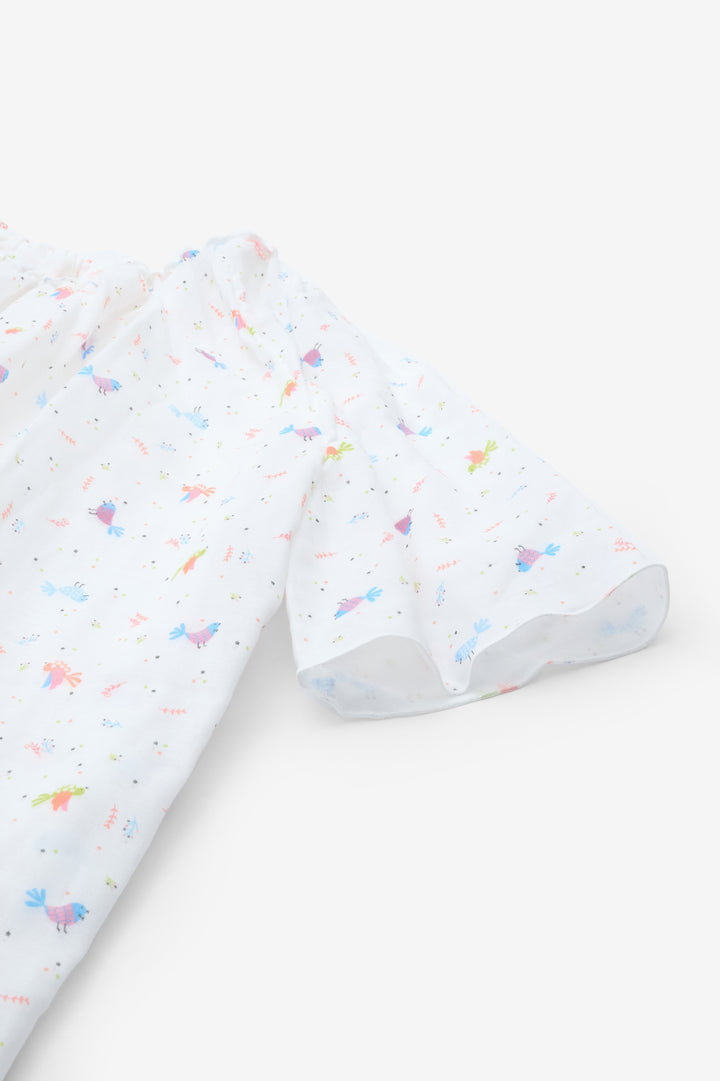 Smock dress ladies<br>flower