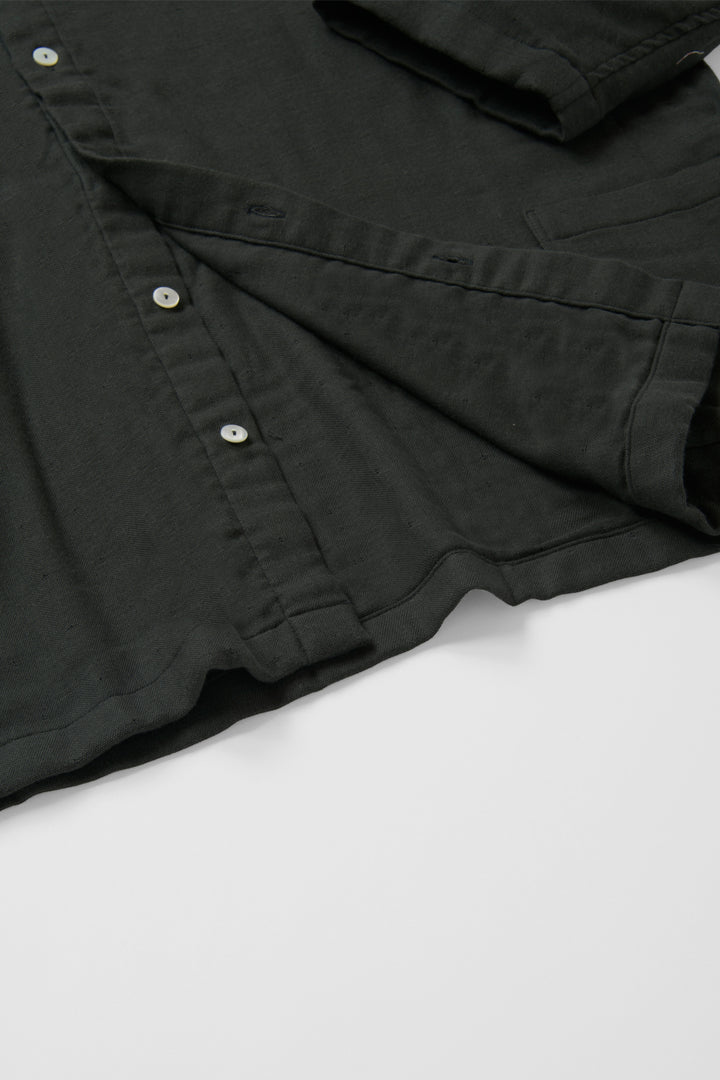 あたたかいガーゼハイネックパジャマ<br>メンズ<br>カーキ