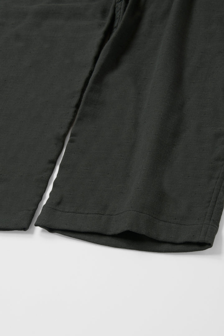 あたたかいガーゼハイネックパジャマ<br>メンズ<br>カーキ