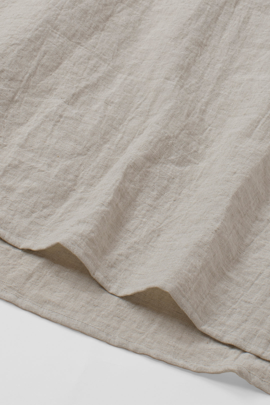 Aラインワンピース<br>コットンラミー<br>生成