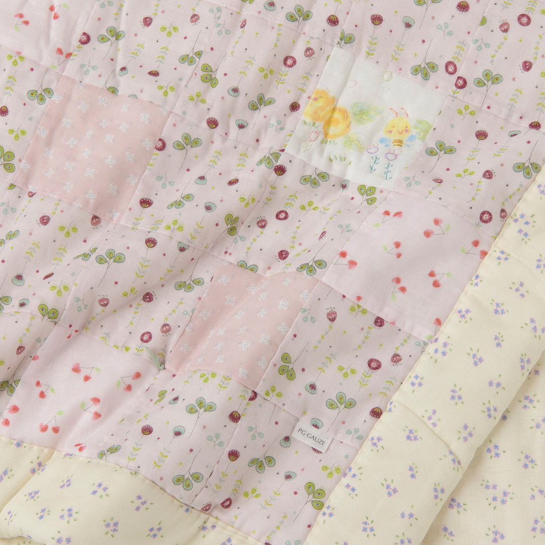 baby cotton duvet patchwork 