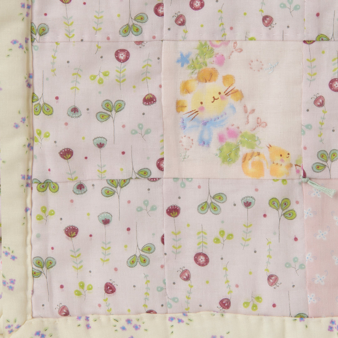 baby cotton duvet patchwork 