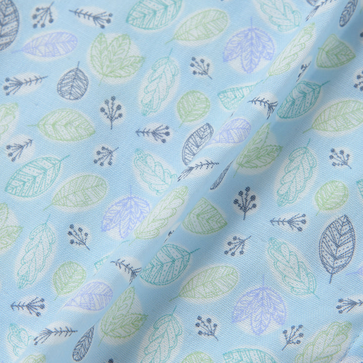 ガーゼパジャマ<br>葉っぱ　150cm