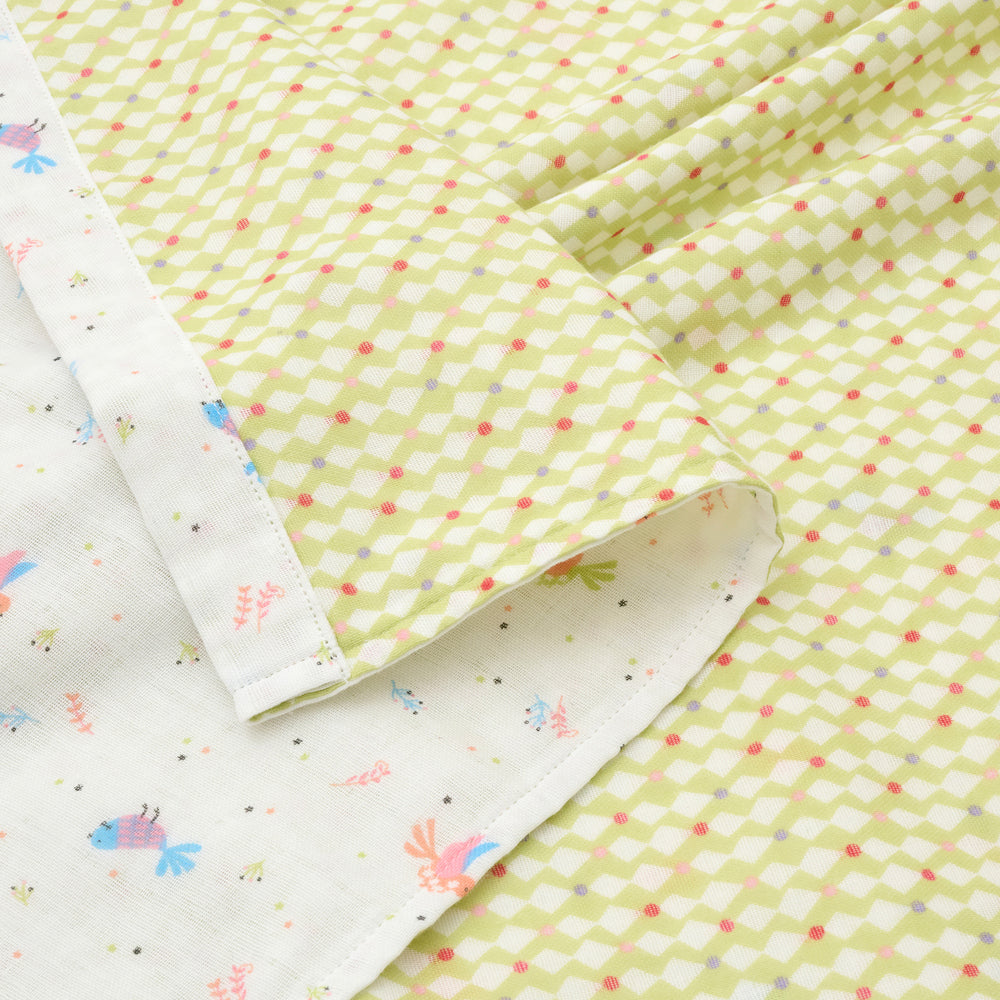 フード付タオルケット    bird