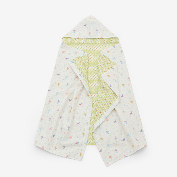 フード付タオルケット    bird