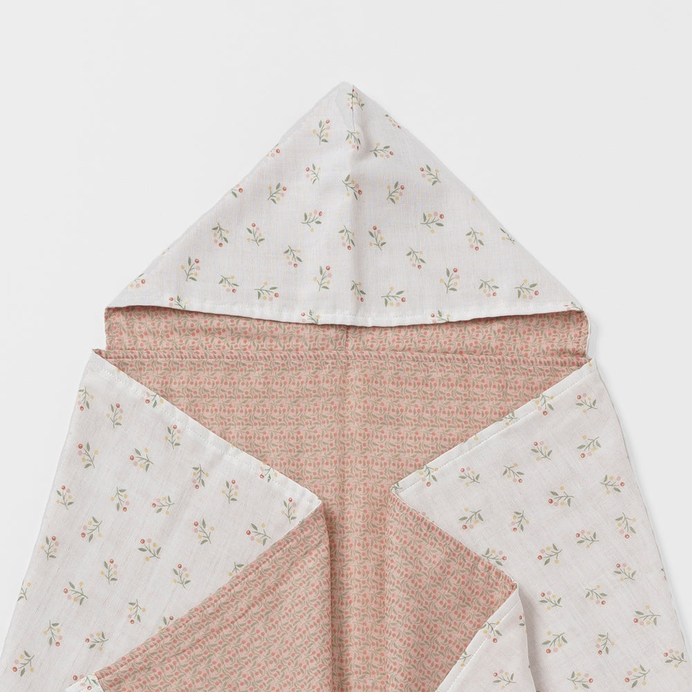 フード付タオルケット    mi