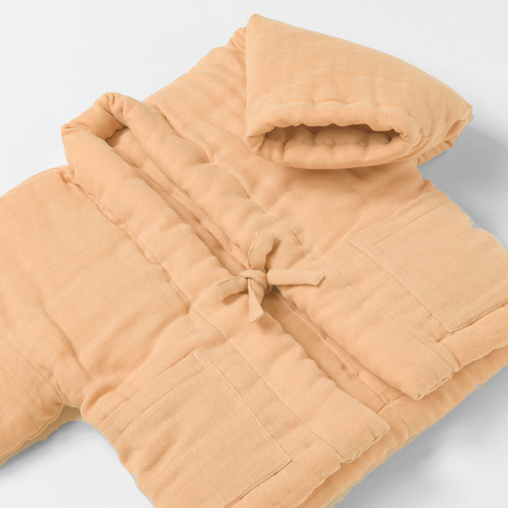 Cotton-filled Haori Hand-painted Train 