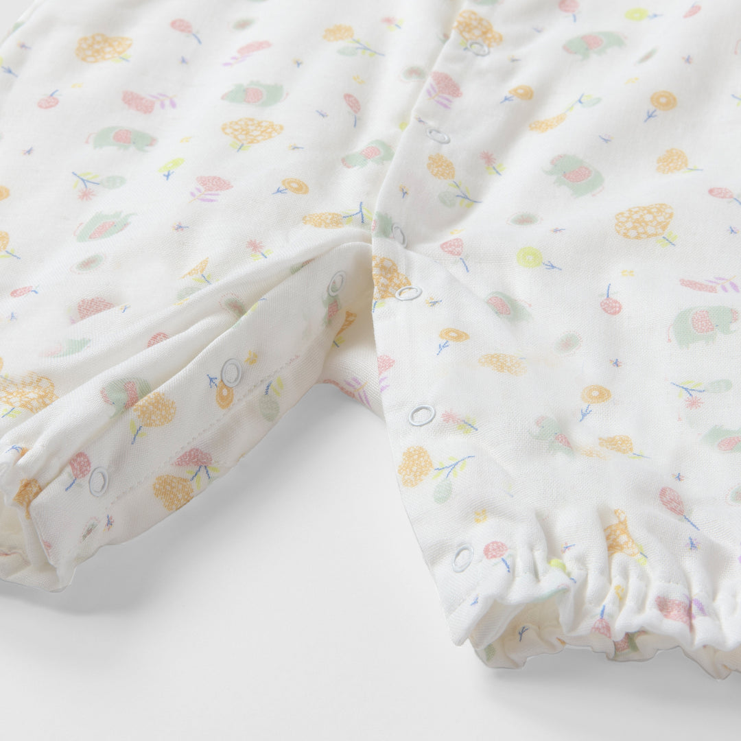 winter romper baby elephant 