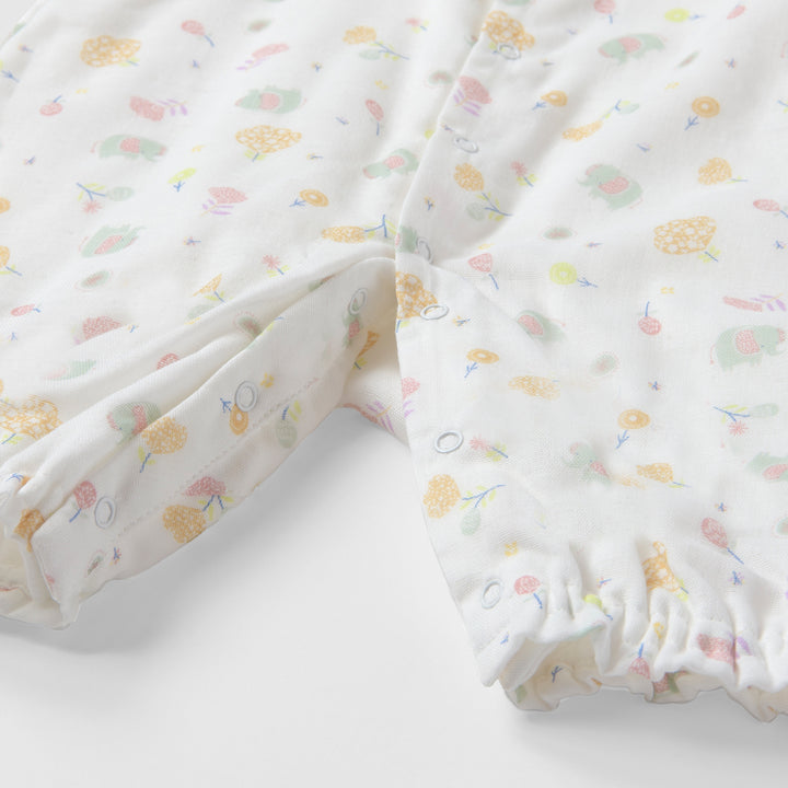 winter romper baby elephant 