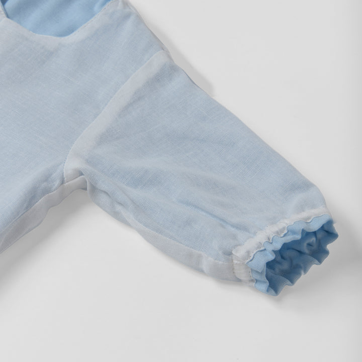 winter romper small flower 