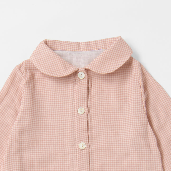 pajama check<br> 110-140cm 