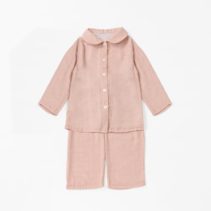 pajama check<br> 110-140cm 