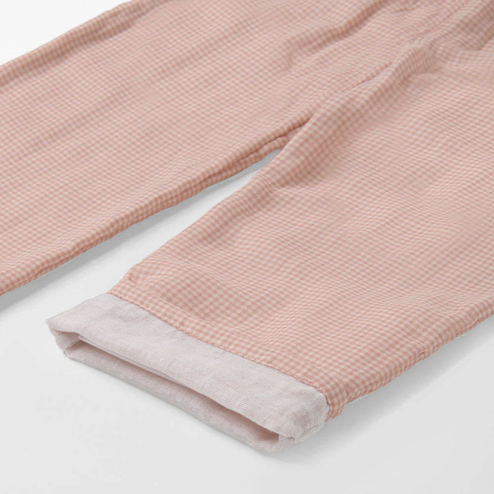 pajama check<br> 110-140cm 
