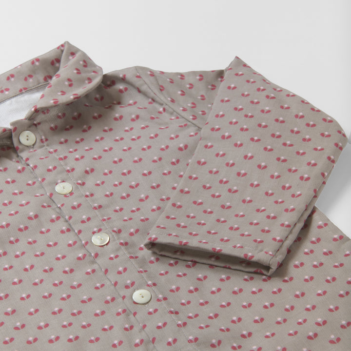 あたたかいガーゼパジャマ<br>芽<br>110-150㎝