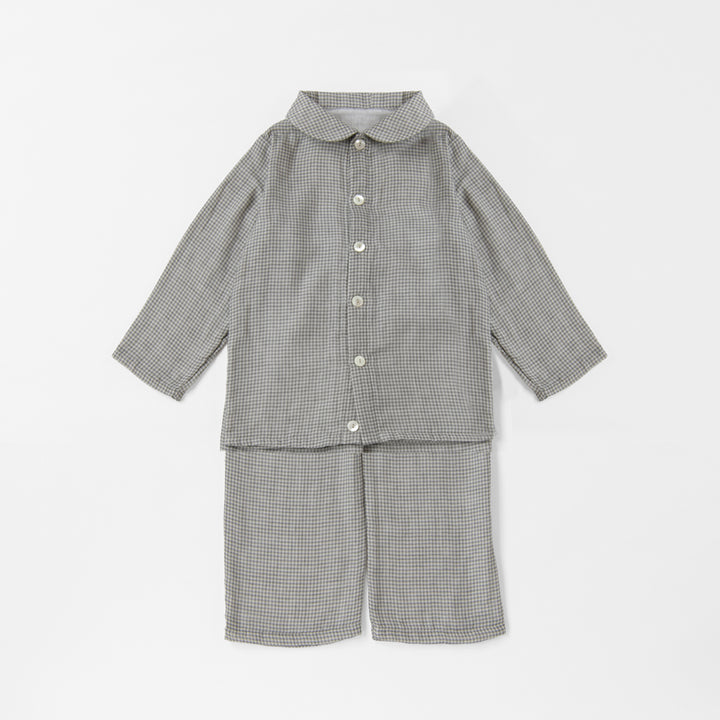 pajama check<br> 110-140cm 