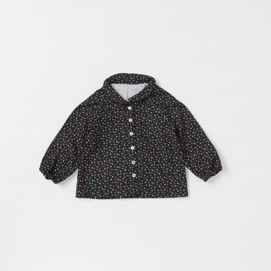 あたたかいガーゼ袖ゴムパジャマ<br>つぶつぶ<br>80-100㎝