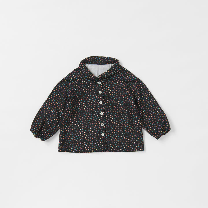 あたたかいガーゼ袖ゴムパジャマ<br>つぶつぶ<br>80-100㎝