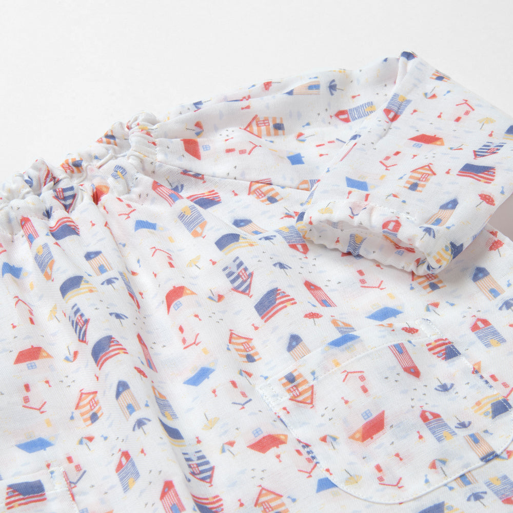 smock pajamas heart cherry<br> 80-100cm 