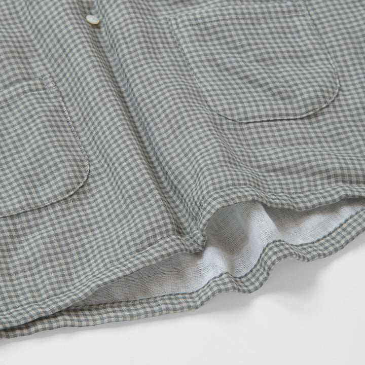 あたたかいガーゼスモックパジャマ<br>80-150cm