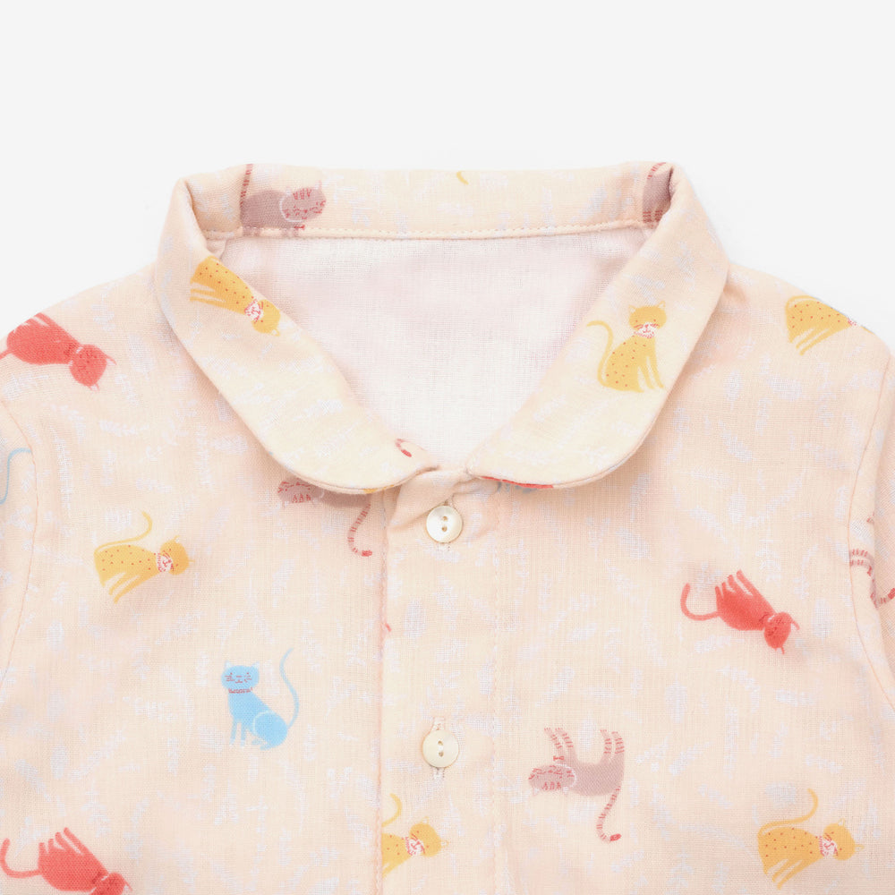 Winter Pajamas Sleepover Set B385 Wooden Horse 80-100cm