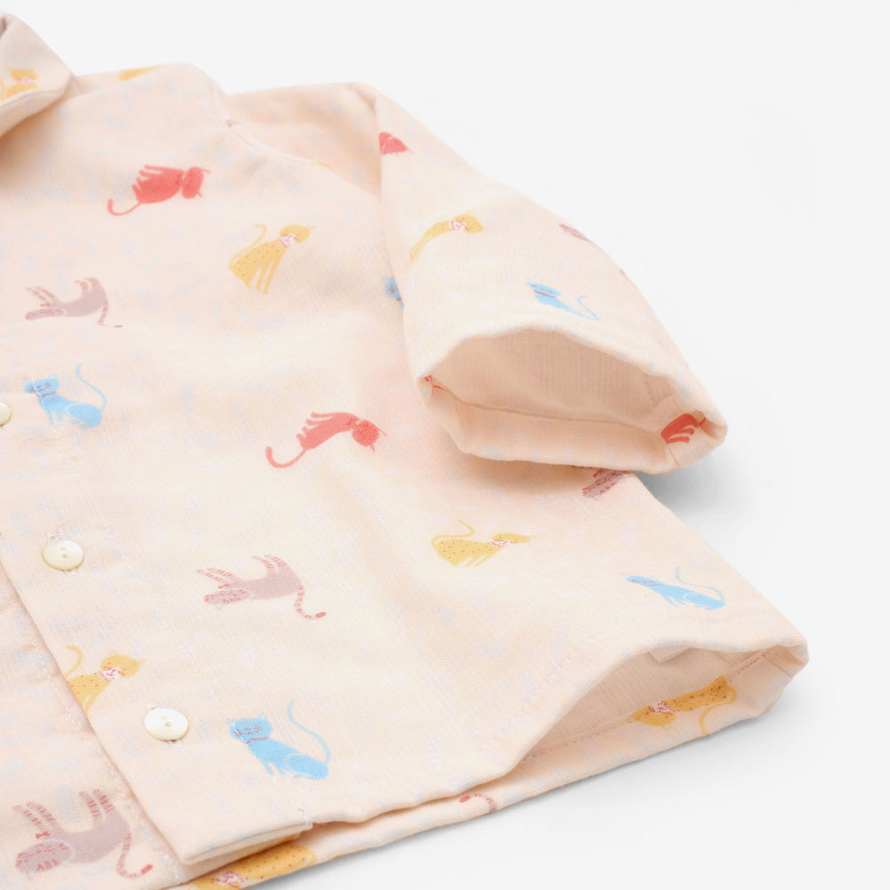 Winter Pajamas Sleepover Set B385 Wooden Horse 80-100cm