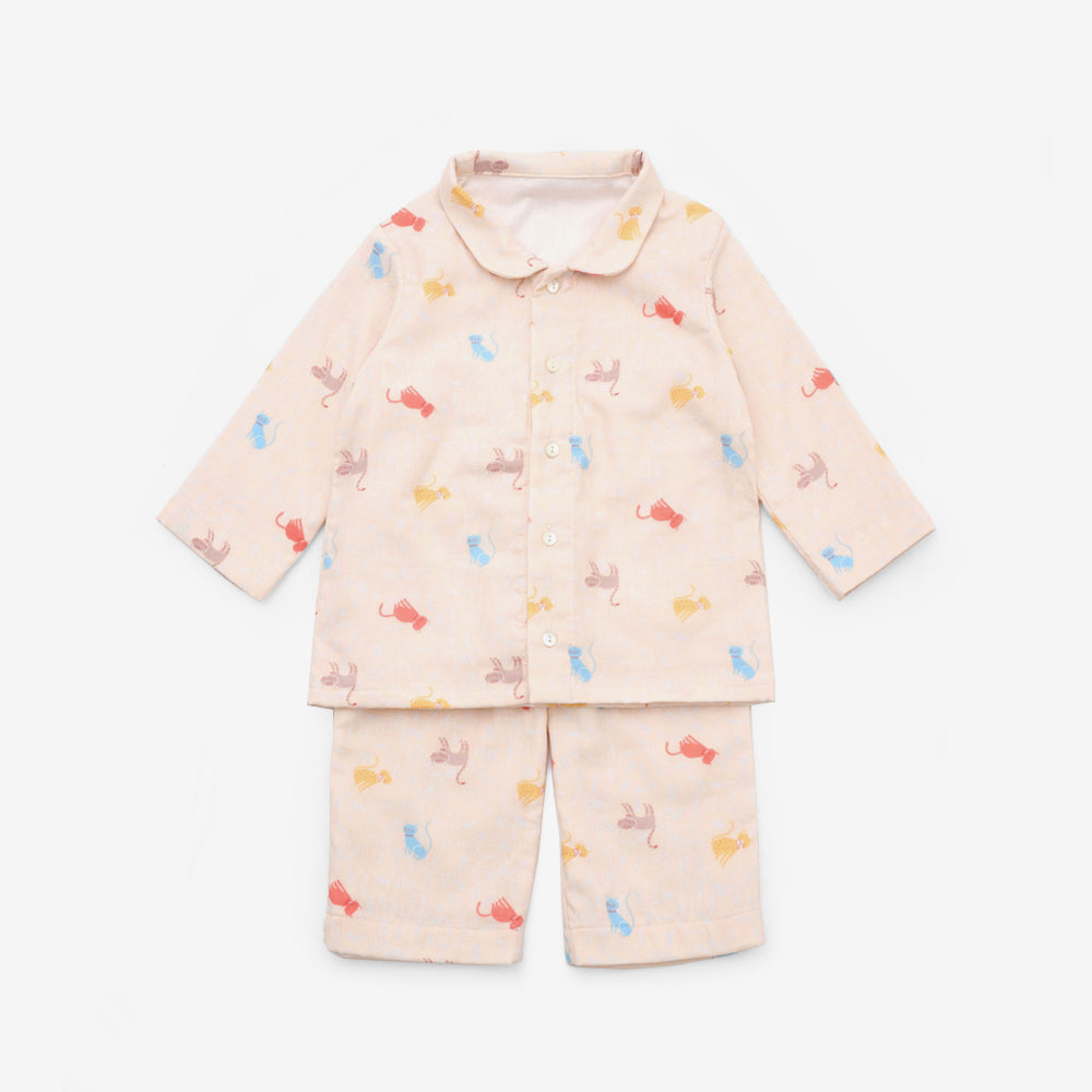 Winter Pajamas Sleepover Set B385 Wooden Horse 80-100cm