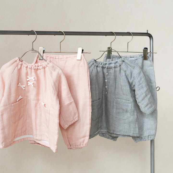 あたたかいガーゼスモックパジャマ<br>80-150cm