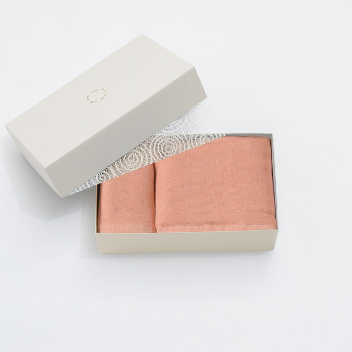 無撚糸ガーゼタオルギフト<br>バス＆フェイス