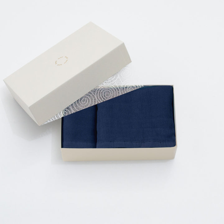 無撚糸ガーゼタオルギフト<br>バス＆フェイス