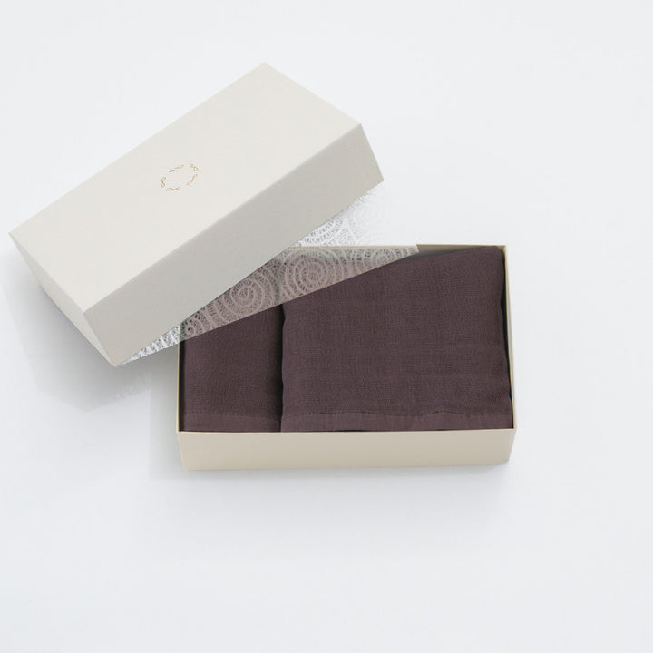 無撚糸ガーゼタオルギフト<br>バス＆フェイス