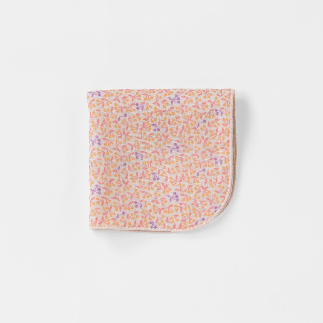 ガーゼハンカチ　チェリー