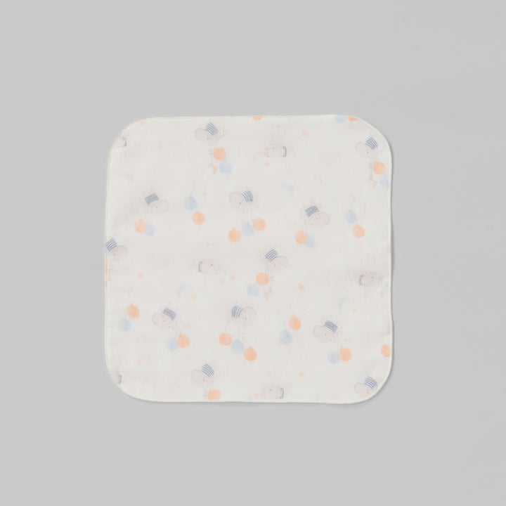 Gauze handkerchief small flower 