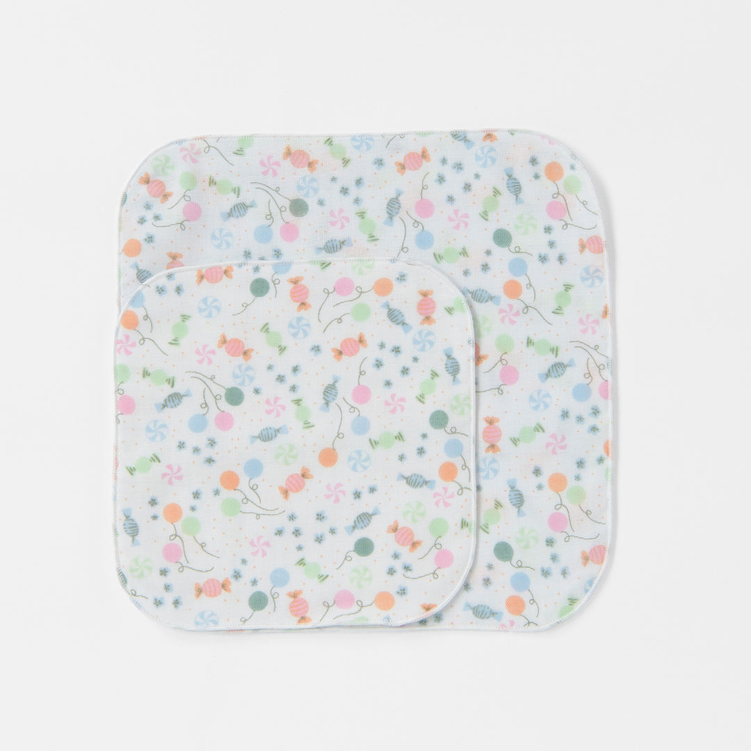 ガーゼハンカチ　風船