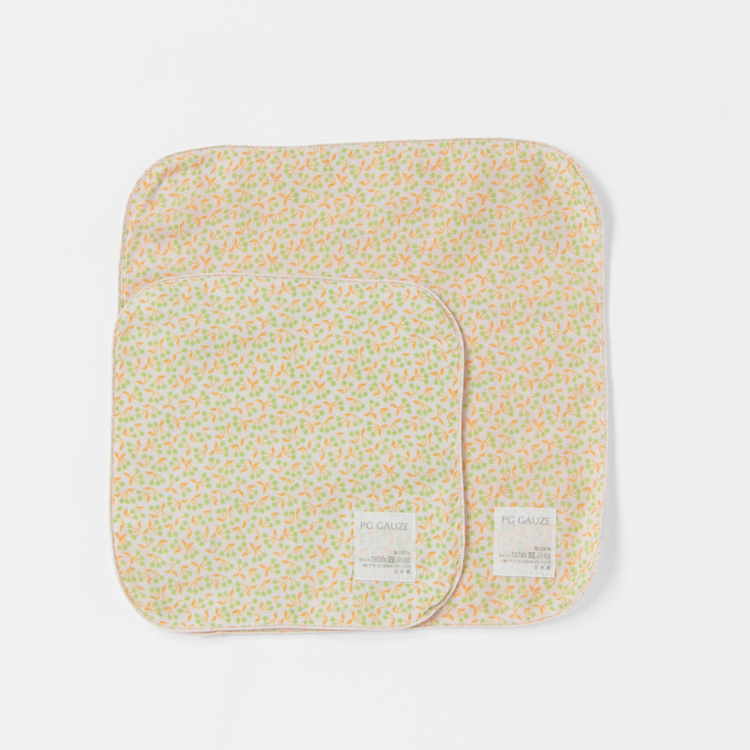 ガーゼハンカチ　チェリー