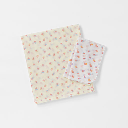 ガーゼ薄手ブランケット &てぬぐい<br>ちょう