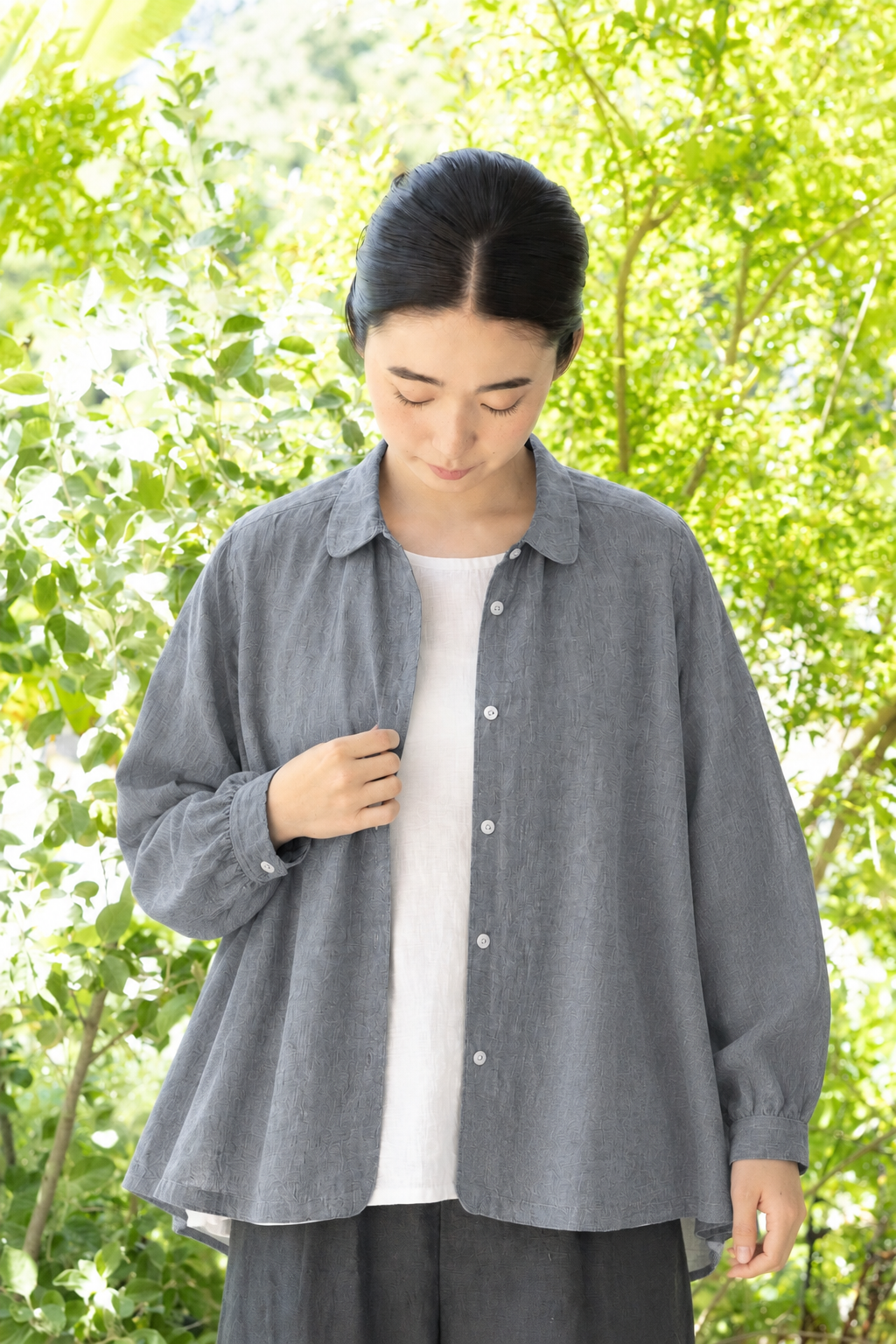 blouse<br> AB8320W704<br> nuance blue 