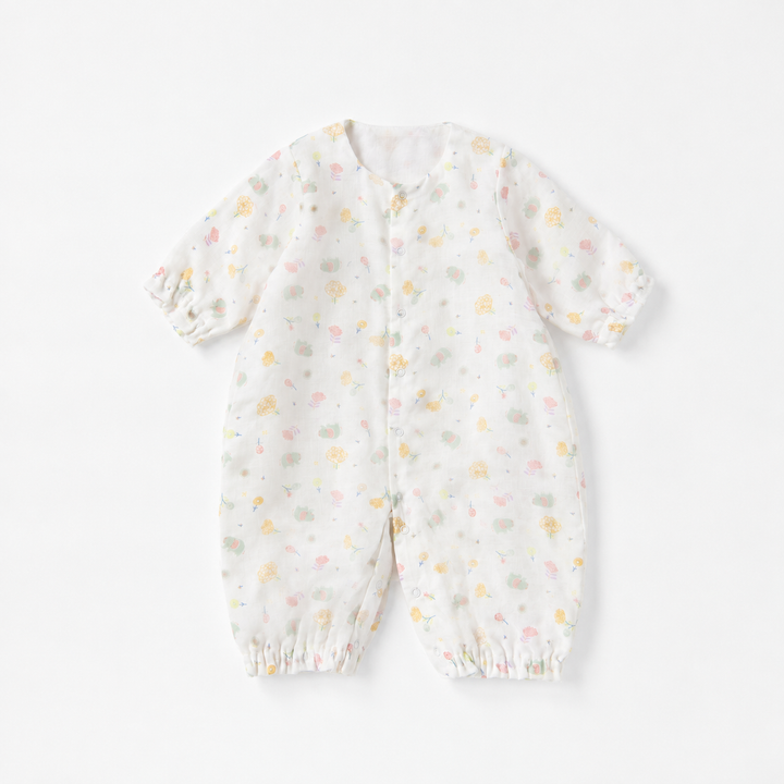 winter romper baby elephant 