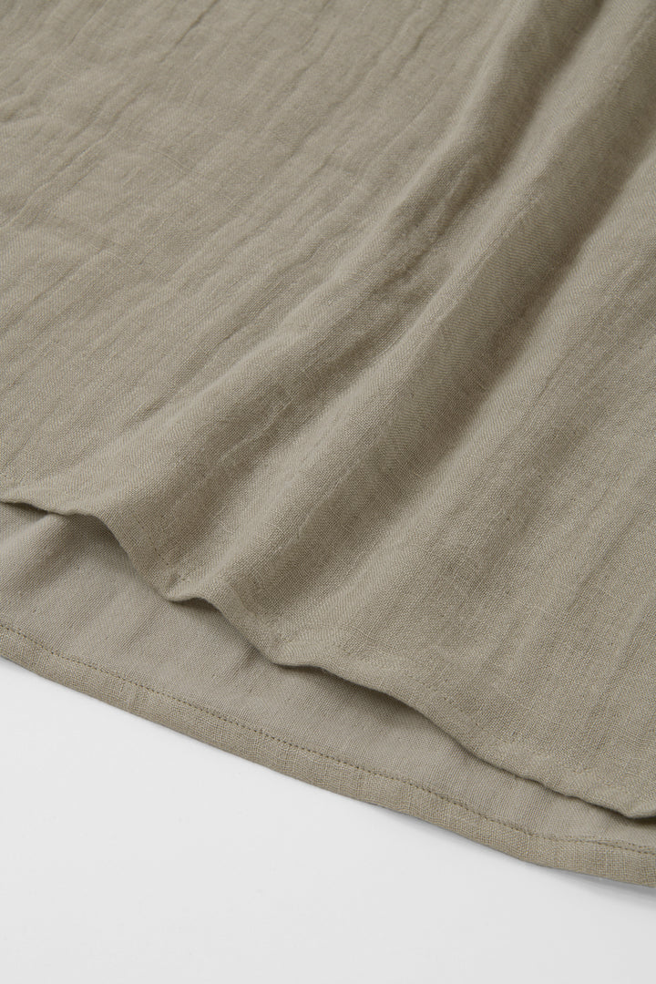 French sleeve shirt cotton linen generation 