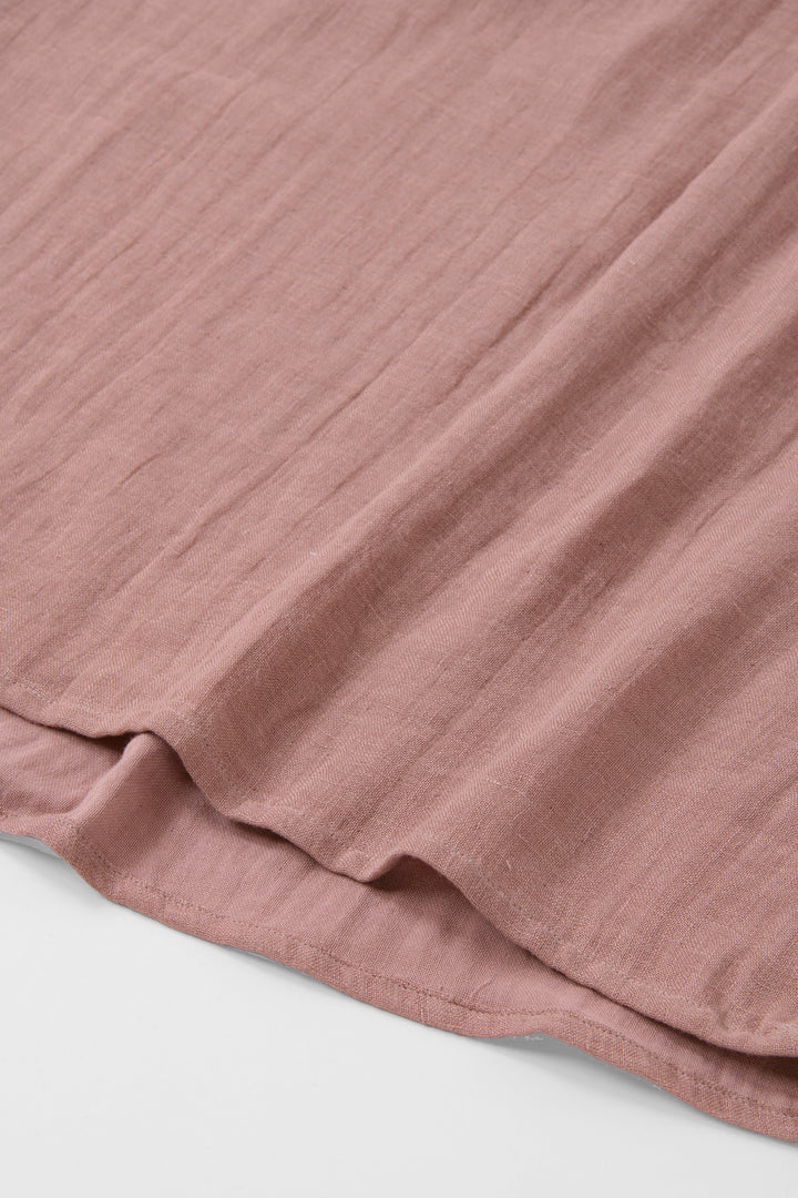French sleeve shirt cotton linen generation 
